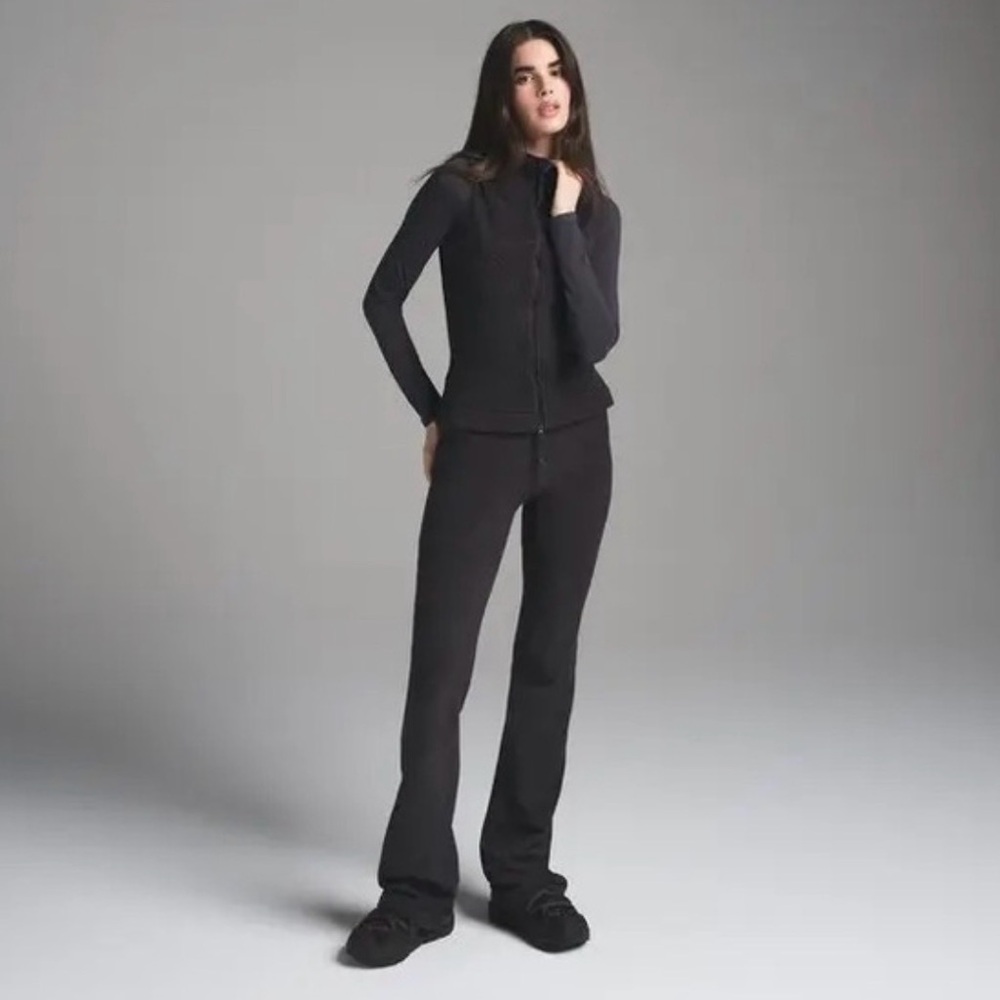 NWT SKIMS Fleece Lounge Pant in Storm XL